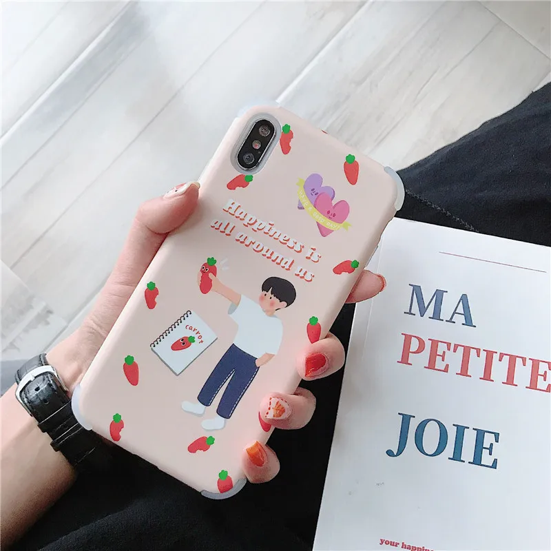 Для мальчиков и девочек акрил Жесткий Чехол для iphone 8 плюс 7 plus чехол телефона 6 S 6s