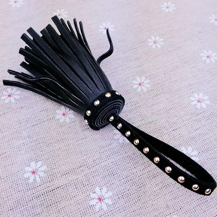 10 шт./лот бархатные заклепки с кисточкой Автомобильный Брелок-держатель цепочка