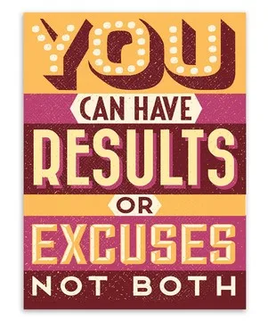 Мотивационная Типографика цитаты Винтаж Ретро A4 большой художественный Принт