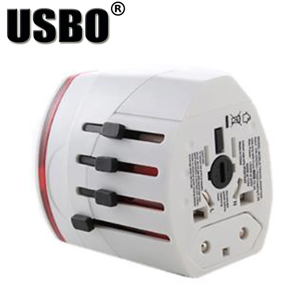 Универсальный адаптер с двумя USB портами 6 А|us adaptor|power adaptoruniversal plug adapter |