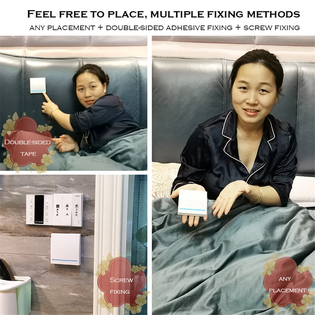 SMATRUL 3 банды 433 МГц умный кнопочный беспроводной переключатель света RF пульт