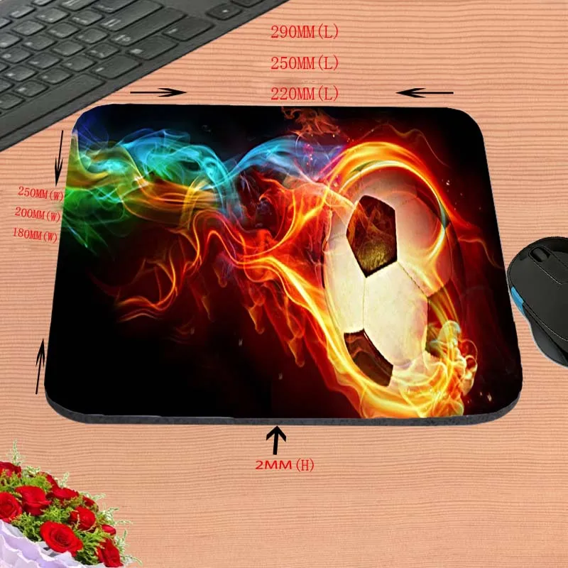 Игровой резиновый коврик для мыши The Flame компьютера геймерские игровые коврики