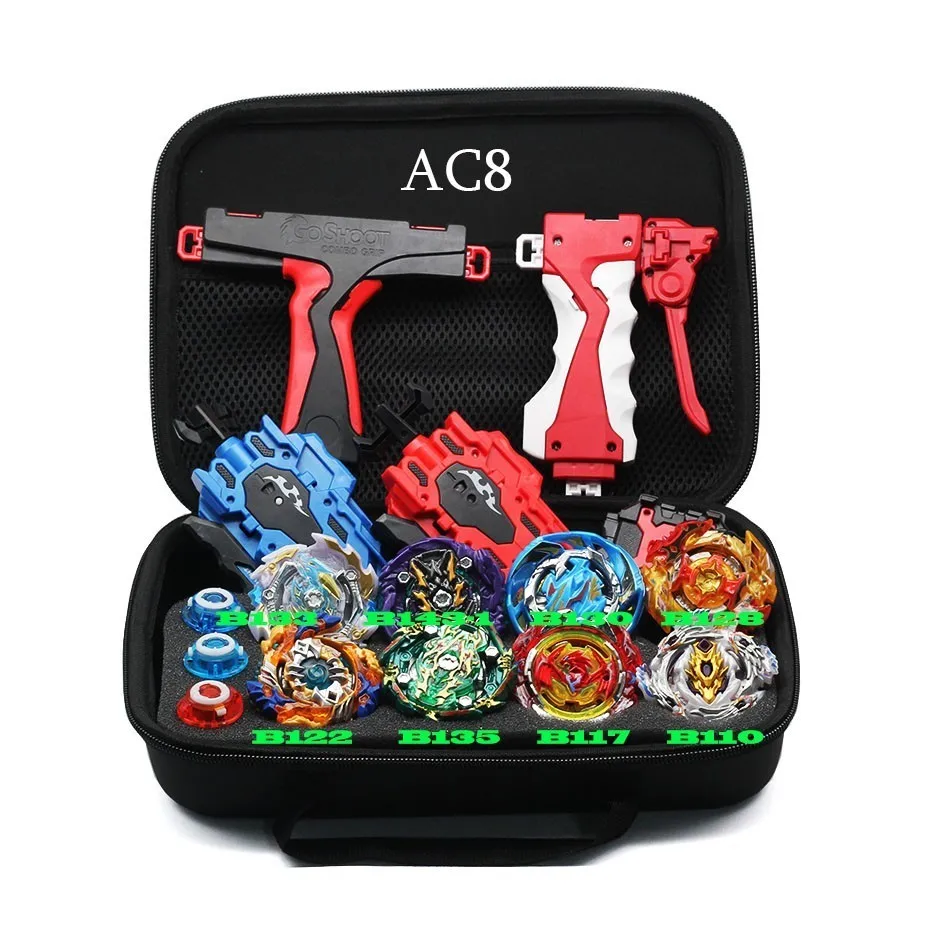 Набор топов пусковые установки Beyblade игрушки Toupie Металл God Burst волчок Bey Blade Blades Bay