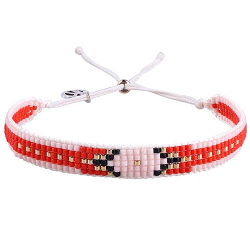 AZXK-181603G KELITCH Charm Bracelets Girls MIyuki Beaded Exquisite Friendship Bracelet New Crystal Bracelets - Окраска металла: AZXK-181603G