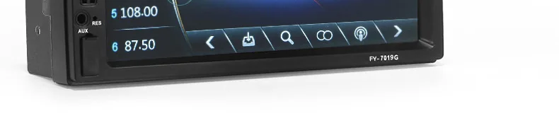 2din радио Автомобильный мультимедийный плеер gps навигация Bluetooth AUX mp3 MP4 MP5 стерео аудио авто электронный Авторадио 2 din без DVD