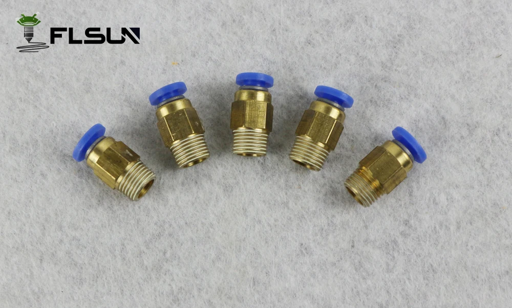 5 шт. 3D-принтеры пневматические Инструменты для наращивания волос pc4-01 1.75 мм