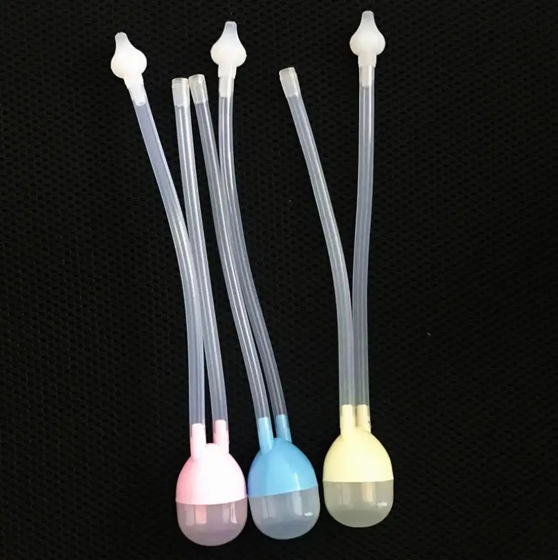 2021  Newborn Baby Safety Nose Cleaner Vacuum Suction Nasal Aspirator Flu Protections