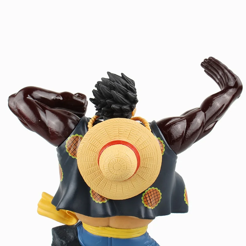 1 шт. sculture One Piece Luffy Gear 4 Аниме Фигурка модель игрушки 18 см игрушка фигурка японское