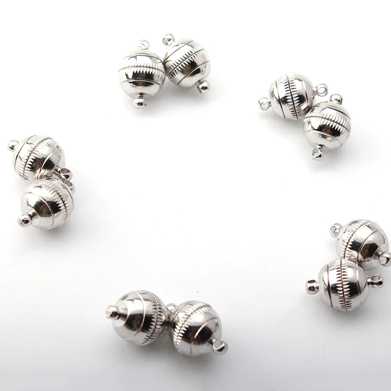 Showtrue Новый Дизайн Сильный Круглый Магнитный застежками Fit браслет цепочка