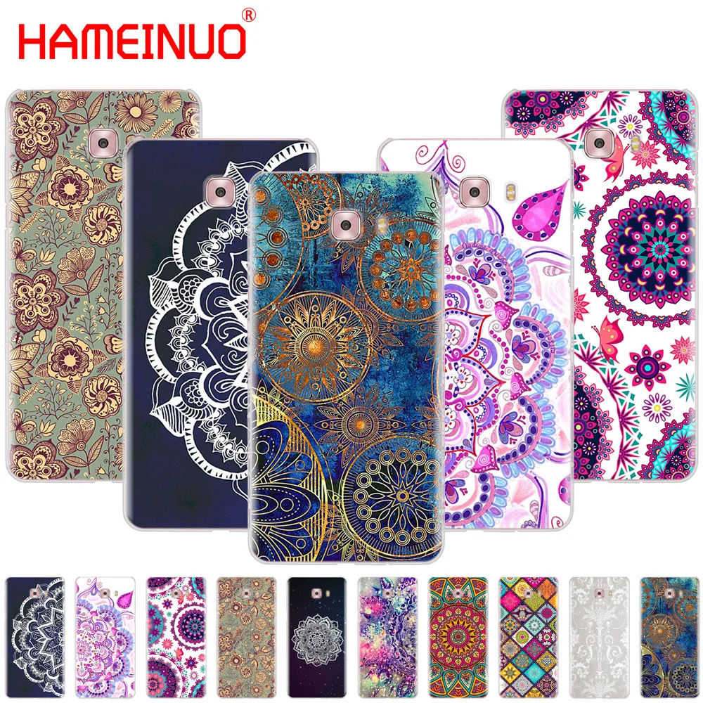 HAMEINUO цветочный Мандала Mandara футляр из высокотемпературного ПУ чехол для телефона