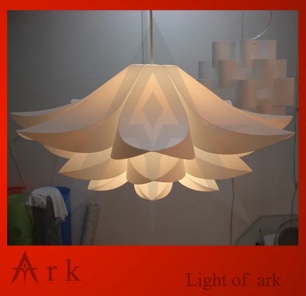 DIY Lily Lotus IQ головоломка подвесной абажур кафе ресторан потолочное украшение