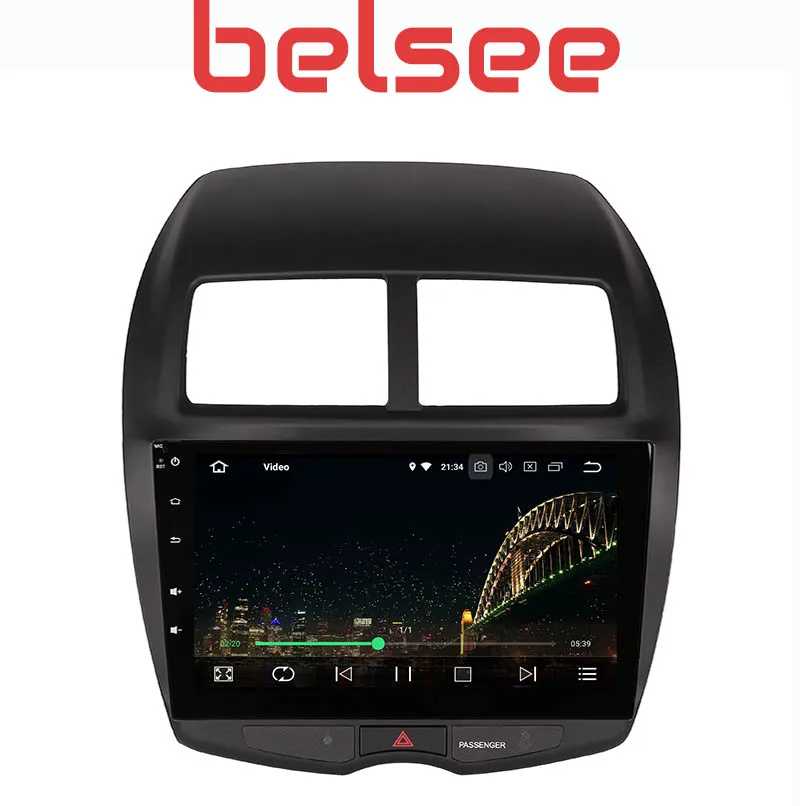 Автомагнитола Belsee для Mitsubishi ASX мультимедийный плеер на Android 8 0 с GPS навигацией 2010
