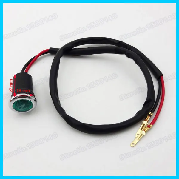 Индикатор нейтрали кабеля для 50cc 110cc 125cc 150cc 200cc 250cc ATV Quads Pit Dirt Bikes|indicator lens|light