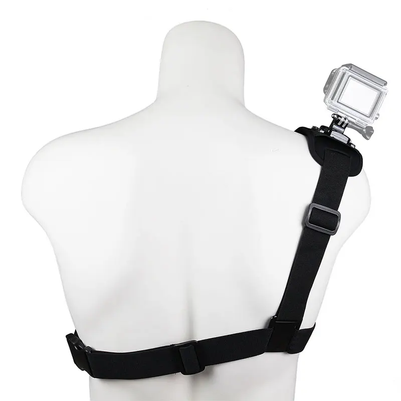360 градусов вращения плечевой ремень крепление для Gopro Hero 7 6 5 4 3 SJ4000 Экшн камеры нагрудный ремень Адаптер для Go pro