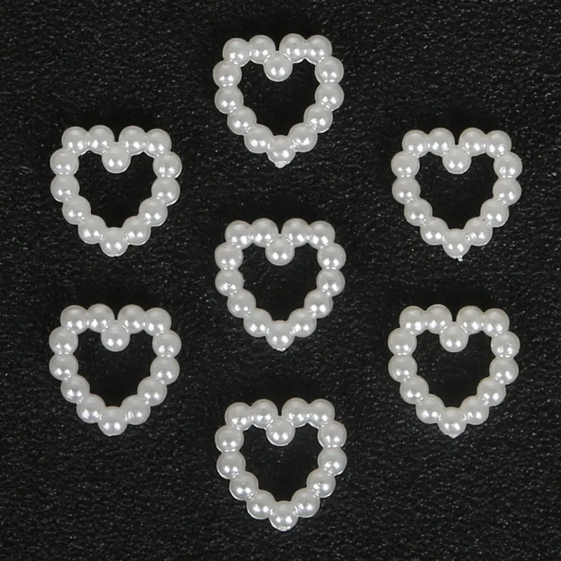 Горячая продажа 100 шт слоновой кости Circel/звезда/Сердце/бант бусины имитация