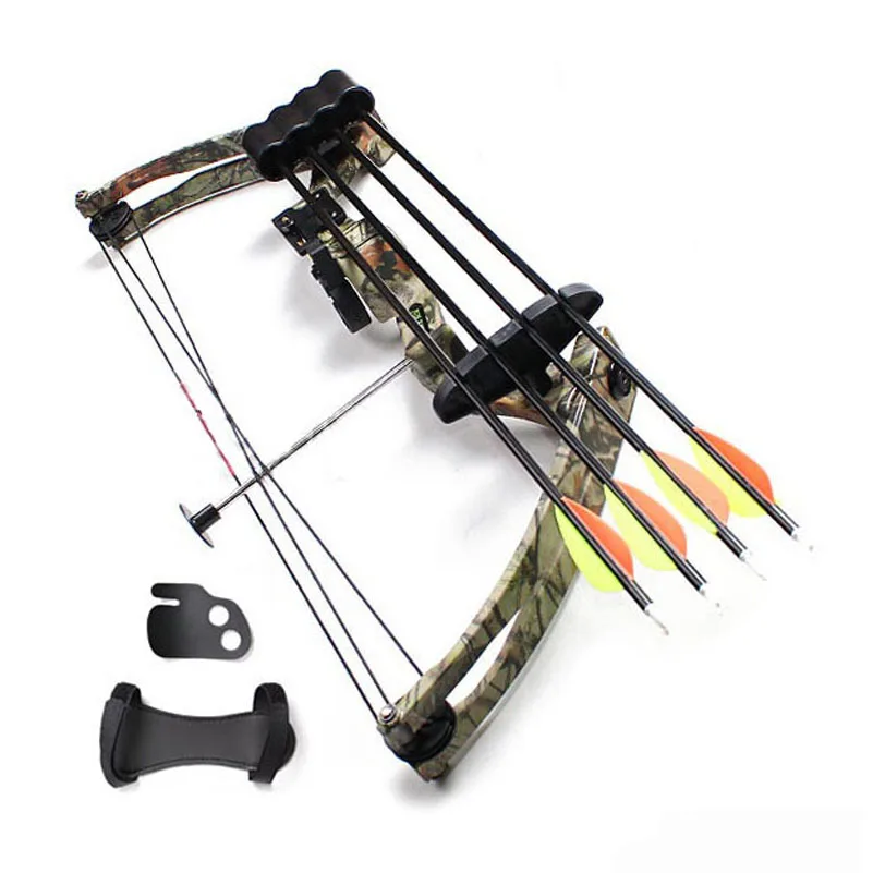 Высокопрочный алюминиевый лук для детей 20 фунтов набор стрельбы из лука правой