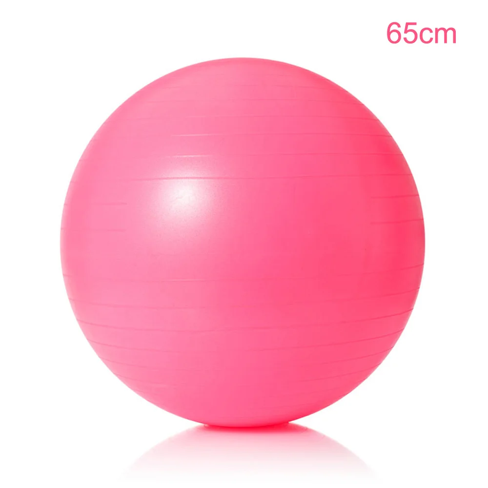 65 см упражнения йоги мяч для Фитнес тренировки и массаж|Мячи йоги| |