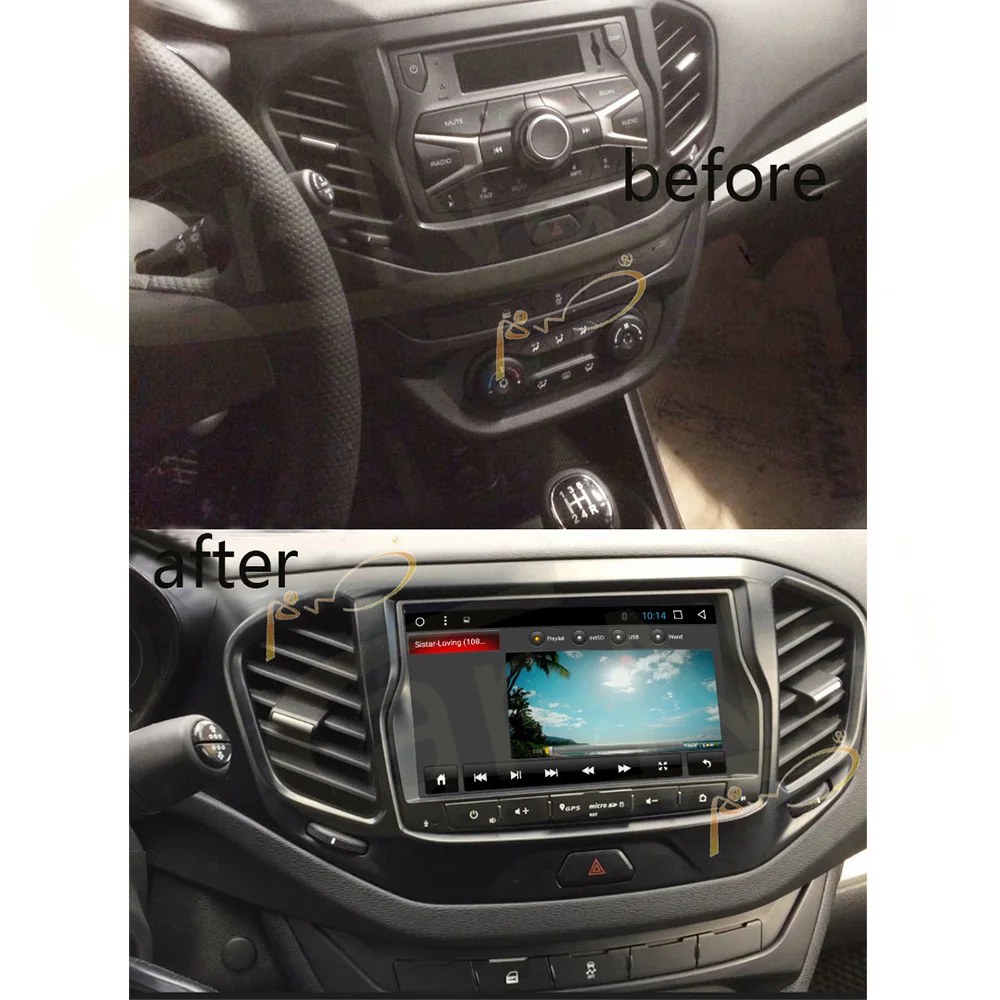 8 дюймов Android 7 1/8 0 автомобильный проигрыватель с радио и GPS навигацией для Lada Vesta