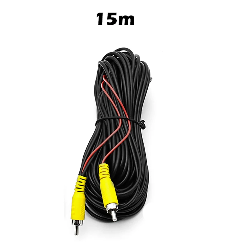 GreenYi AV RCA кабель 6 10 м 15 20 для заднего вида Камера с видео вспышка триггера провода
