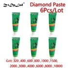ZtDpLsd 6 шт. W0.5  W40 алмазный абразивный игла для ввода пасты трубки шлифовки и полировки притирки соединение металла Jade Янтарные полировальные инструменты