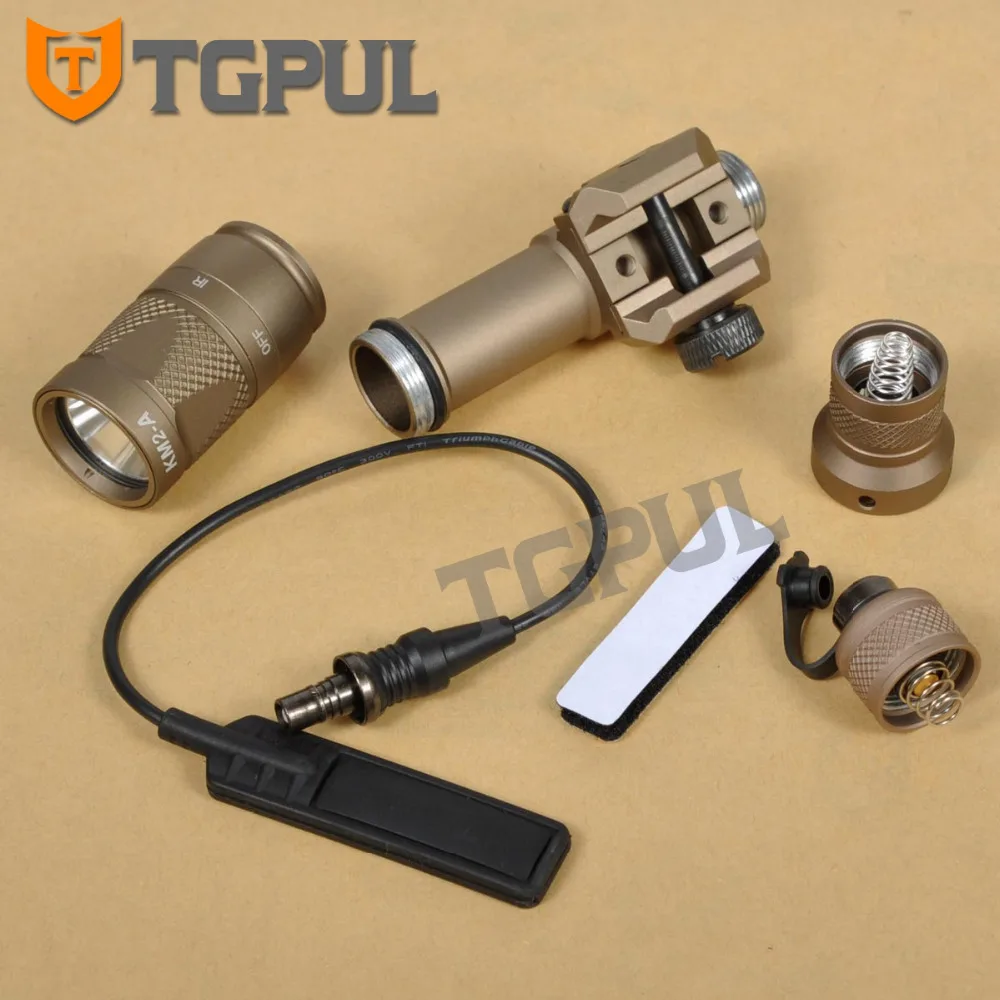 TGPUL M600V разведывающая лампа постоянного/мгновенного/стробоскопического белого