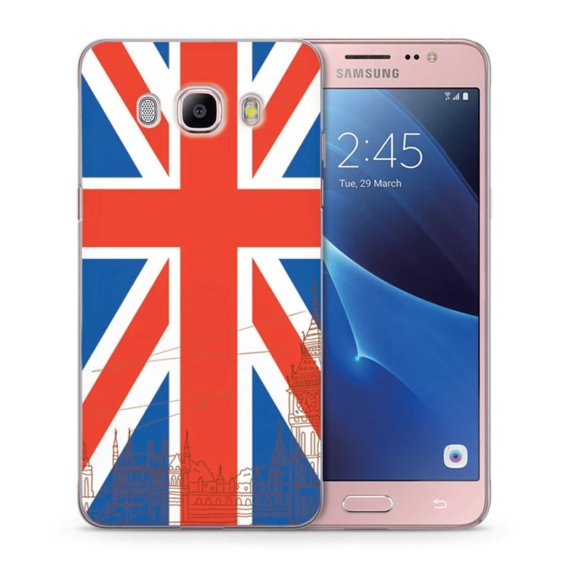 For Samsung Galaxy A3 A5 2016 2017 A300 A310 A320F A510 A520F Note 8 Slim Soft Flower Flag Phone Case F357 |