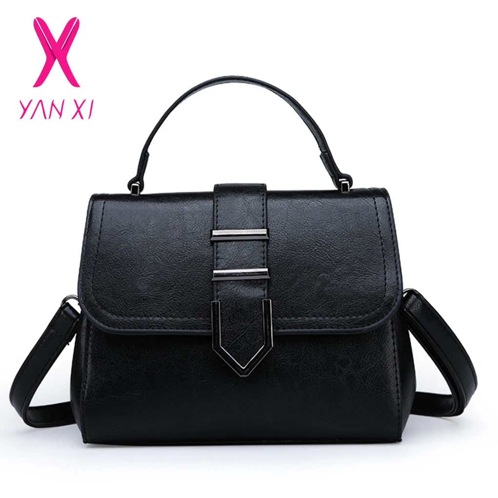 YANXI 2018 винтажная модная дизайнерская женская сумка из искусственной кожи Сумка
