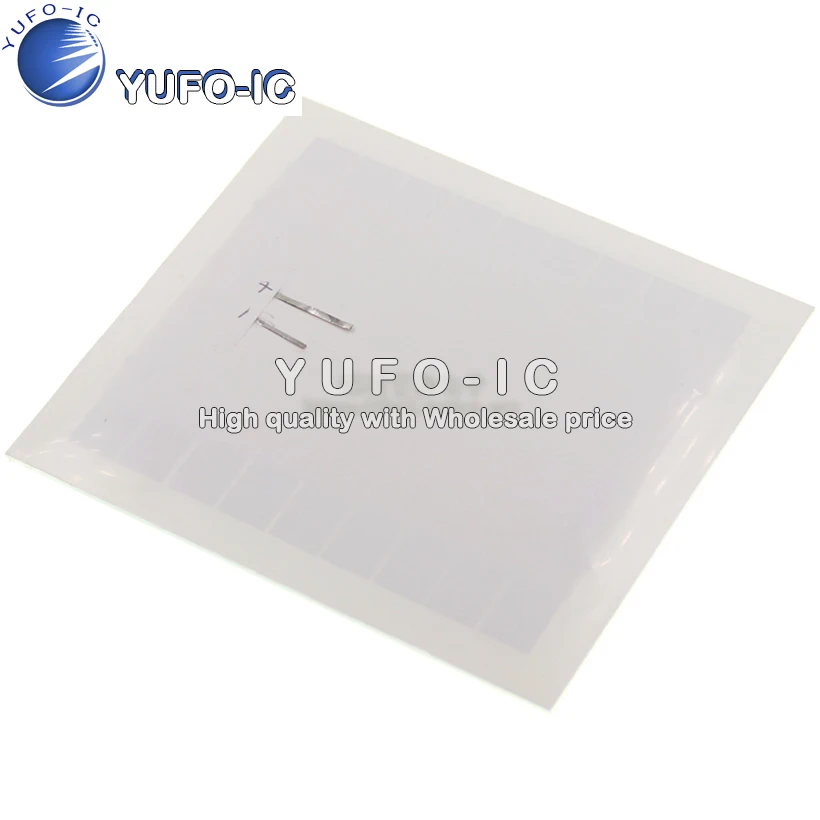 Поликристаллический кремний 9в ма стеклянная фотолампа 2 вт может быть заполнена