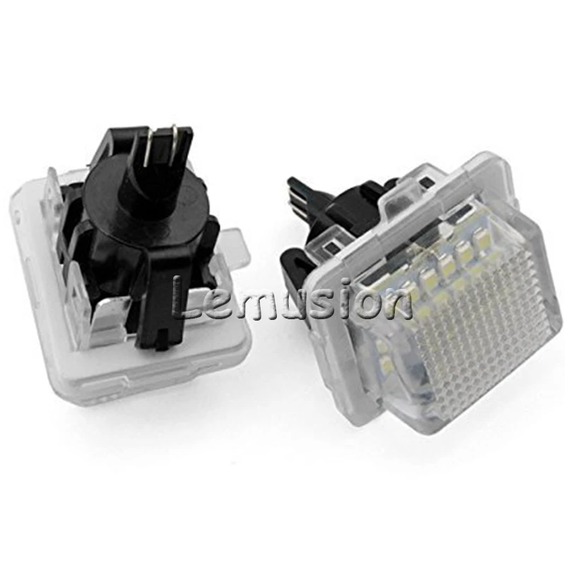 1 пара Автомобильный светодиодный номерной знак светильник дневные ходовые огни