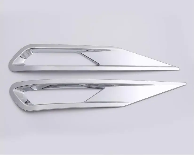 ABS хромированный чехол для передней и задней противотуманной фары автомобиля