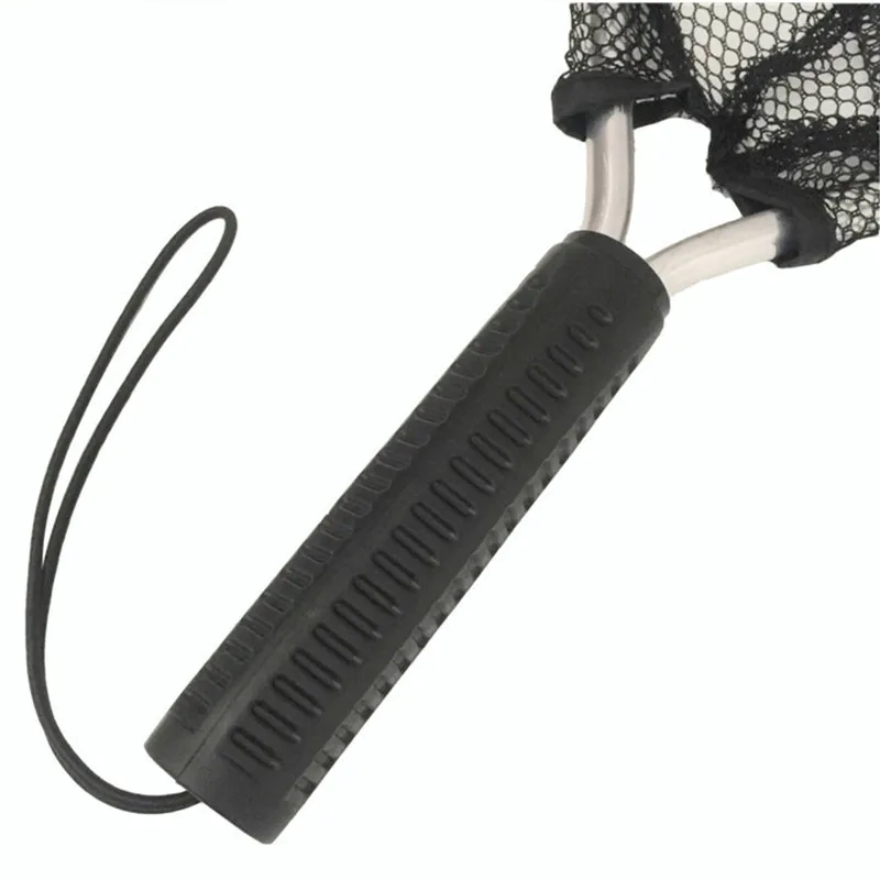 Портативные складные ручные рыболовные сети для ловли нахлыстом синие мягкие