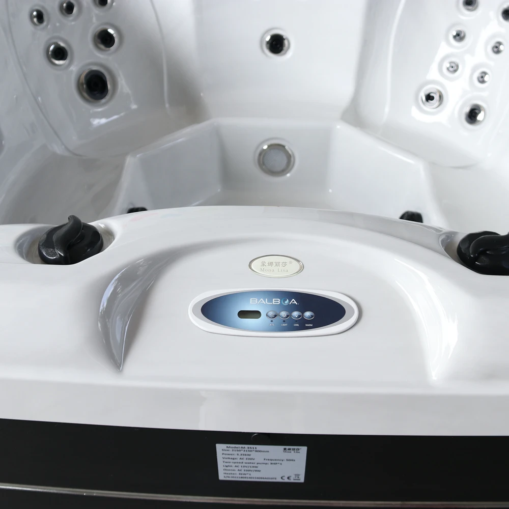 Открытый спа джакузи массаж Замачивание гидромассажная Ванна M 3511|Джакузи для