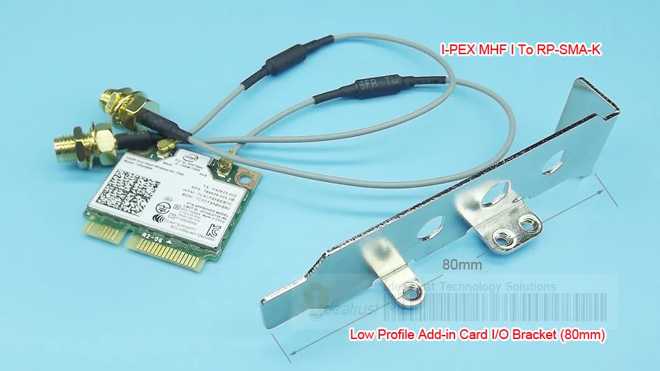 Для intel Двухдиапазонная Беспроводная AC 7260 Intel7260 7260HMW 7260AC 2,4& 5G 867M BT4.0 MiniPCIe WiFi беспроводная сетевая карта