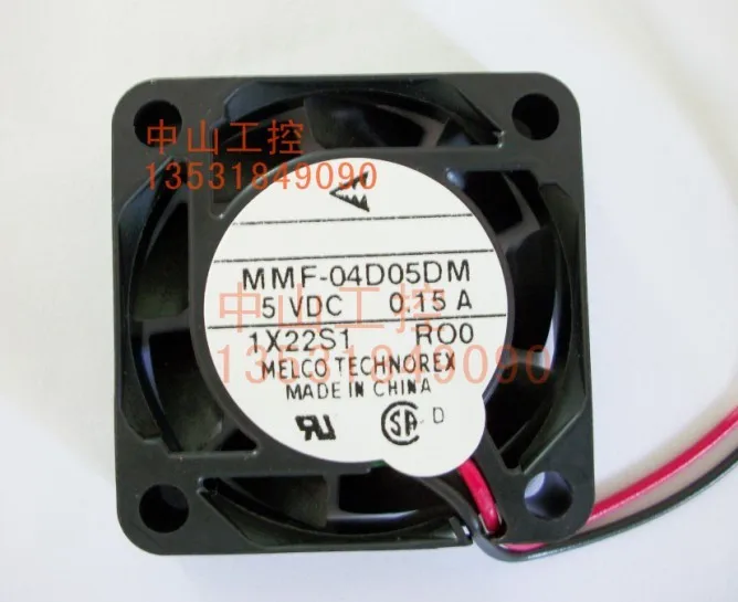 NEW MELCO MMF-04D05DM-RO0 5V 0.15A cooling fan