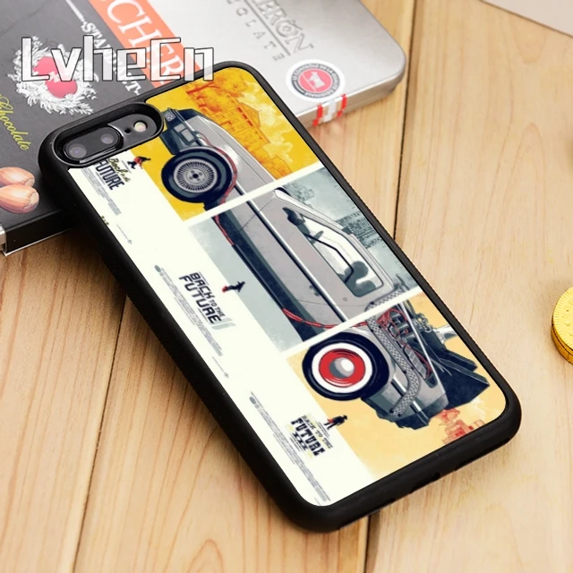 LvheCn Back to the Future чехол для телефона iPhone 5 6 s 7 8 plus 11 12 Pro X XR XS Max Samsung Galaxy S6 S7 edge S8 S9 S10 |
