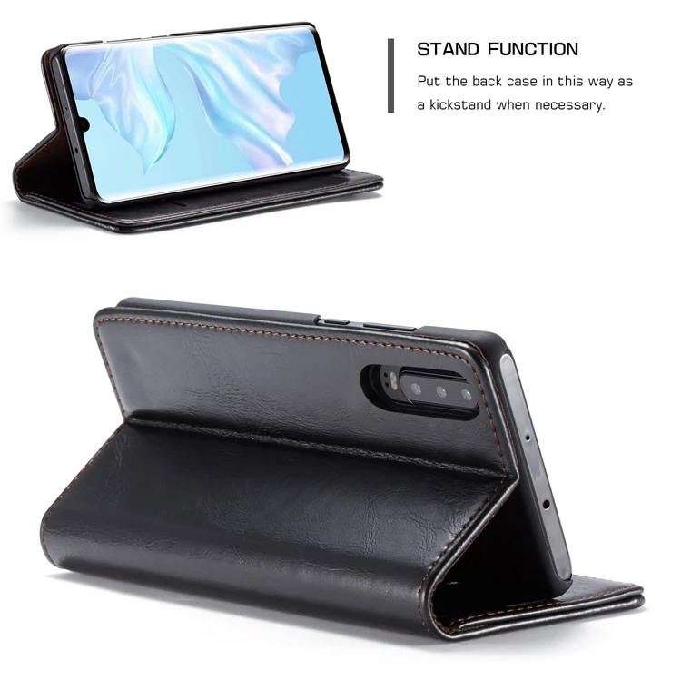 Для Fundas huawei P30 Pro Чехол huawei P30 Lite чехол Роскошный кожаный флип чехол-бумажник для Coque huawei P30 Huwawei P 30 Pro чехол s