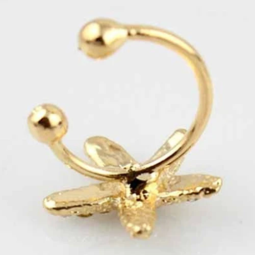 1 шт. блестящий декор из страз милые серьги-гвоздики с рисунком морской звезды