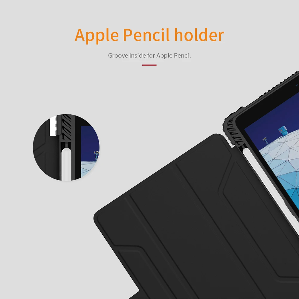 Чехол-подставка Nillkin из искусственной кожи для iPad Air /Pro 10,5 /Mini /Mini 4/9. 7/Pro 11/Pro 12,9