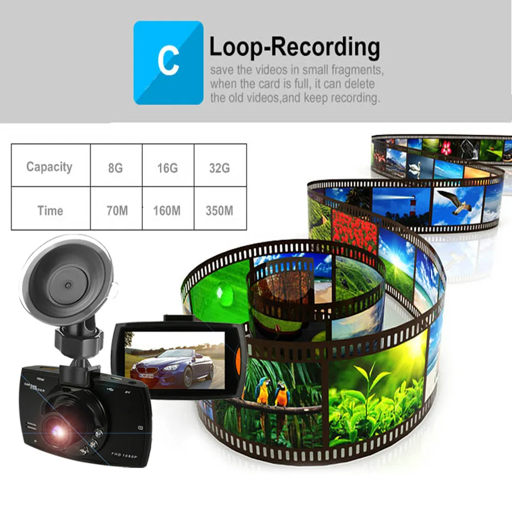 2019 новое обновление G300 A2 Автомобильная камера DVR Full HD 1080 P 140 градусов