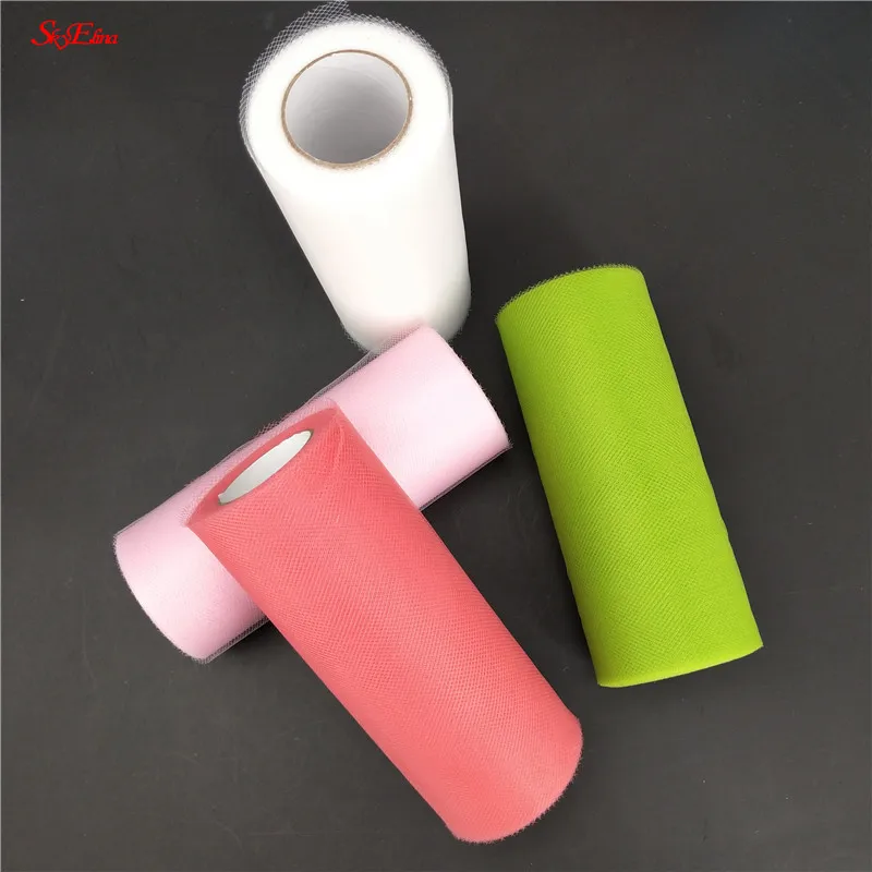 Голубая/Розовая/фиолетовая 6 дюймовая органза блестящая фототкань матовая тюль