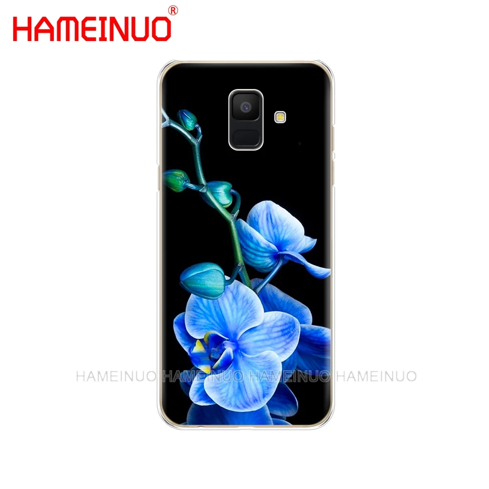 HAMEINUO цветы орхидеи Красочная обложка чехол для телефона для samsung Galaxy J4 J6 J8 A9 A7 A6 A8 плюс j7 duo - Цвет: 42644