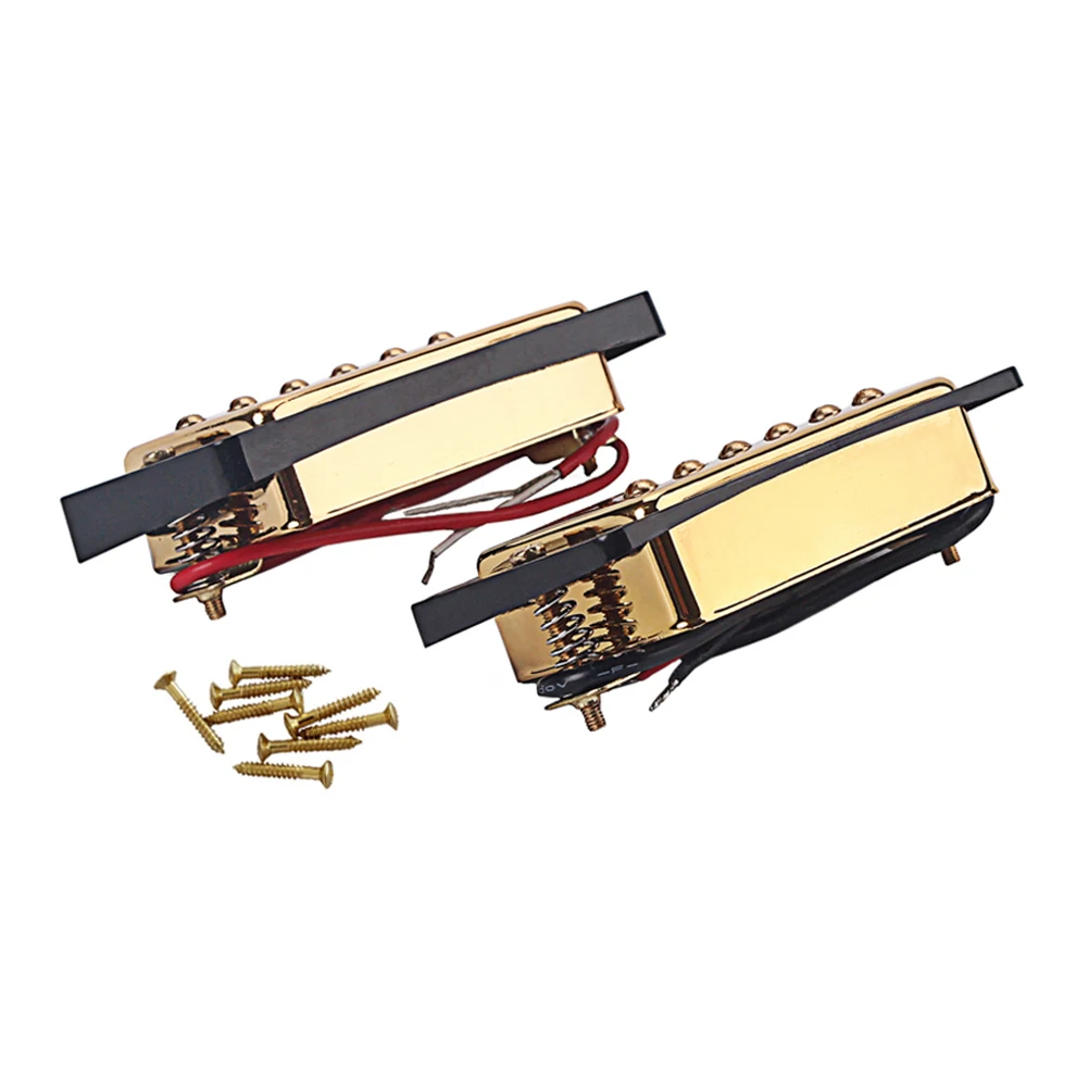 Humbucker металлический Прочный высококачественный загруженный набор пикапов