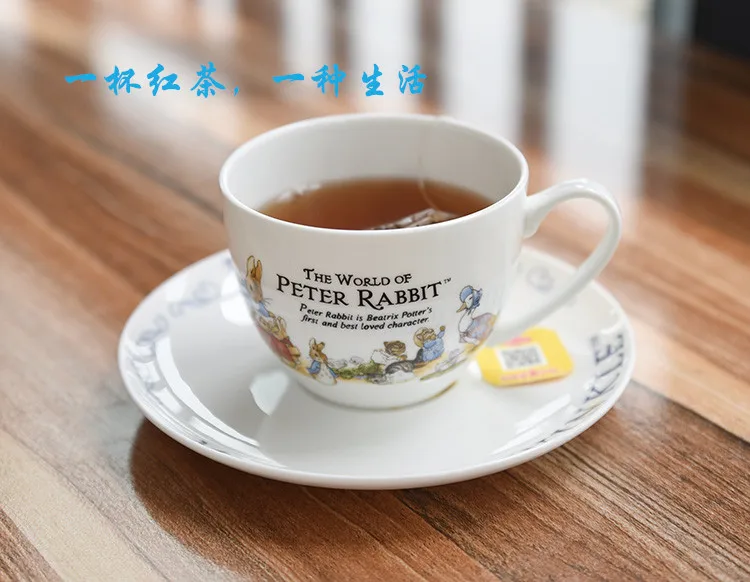 Новые мультфильм кролик Европейский Керамика Кофе Кружки молоко Кружки Чай Чашки