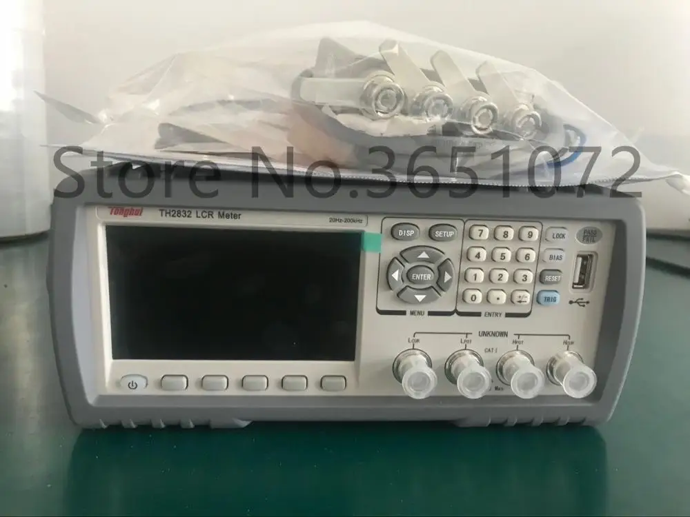TH2832 LCR мост 20 Гц 200 кГц ESR измеритель компонентов сопротивления испытательное