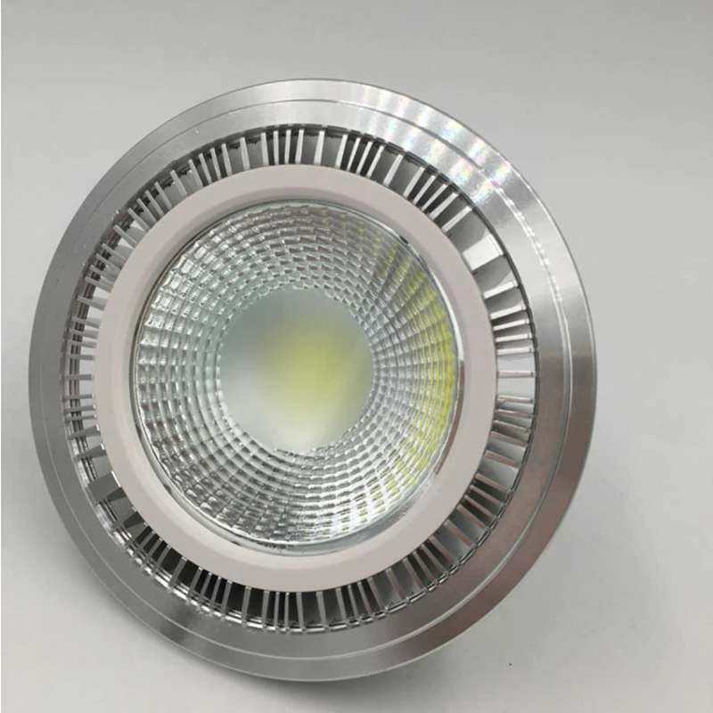 15 Вт AR111 GU10 COB LED Light 220 В 110 Светодиодная лампа GU 10 7 9 12 AR 111 светодиодный