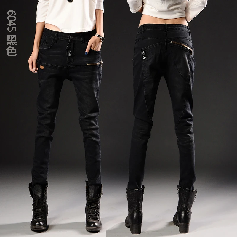 Корейской версии приток весной и зимой женщины с эластичной талией больших