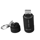Светодиодный миниатюрный светильник онарик для брелка, фонарик с USB подзарядкой, Портативный Миниатюрный ффонарь Рик для брелка