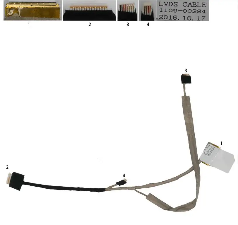 Новый ноутбук кабель для LENOVO IdeaPad S100 S110 PN: 1109-00284 Замена Ремонт LVDS |