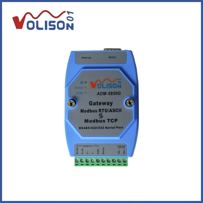 Промышленный Шлюз Modbus, сервер modbus RTU/асци для modbus TCP, поддержка последовательного порта PLC