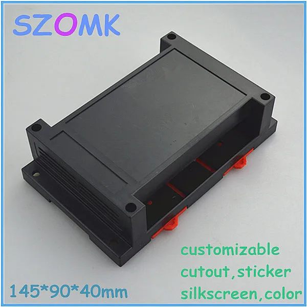 Пластиковый корпус пластиковая коробка pcb (1 шт.) 145*90*40 мм проект распределения